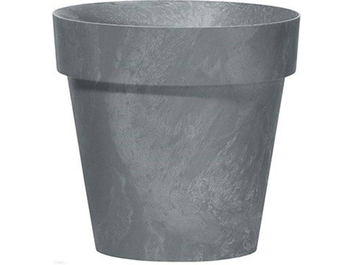 Maceta PROSPERPLAST Cube Beton Efect (Gris - 17 x 15cm)
