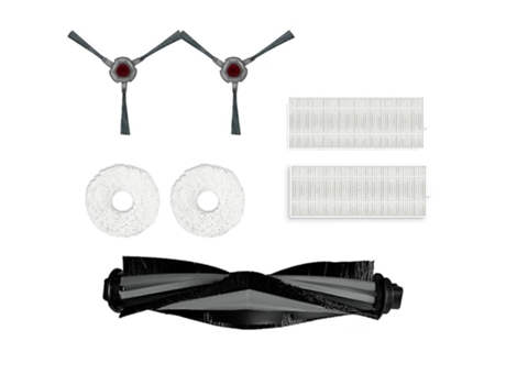 Cepillo lateral Filtro de principal y trapo para Ecovacs Deebot N9+ Yeedi K10