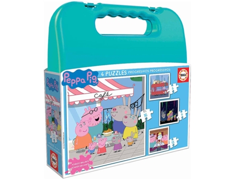 Puzzle EDUCA Educa Maletín Progresivos Peppa Pig (Edad Mínima: 3 Años - 0 Piezas)