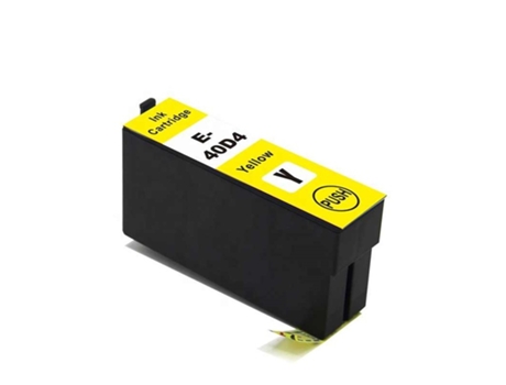 Cartucho de Tinta Compatible EPSON T40D4 Amarillo Tinta Pigmentada (C13T40D440 - (C13T40C440)