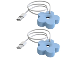 Mini Humidificador Para Plantas Creativo Flor Pequeña Humidificador De Aire Portátil Para Viaje Alimentado Por Usb Máquina De Niebla Yizhood