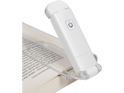 2026-luz De Lectura Led Clip Para Libros, Recargable Usb, Brillo Ajustable, Accesorio Ocular Protector