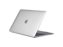 MW Funda de Cristal Transparente para MacBook Air 13 pulgadas 2020 USB-C M1 Transparente