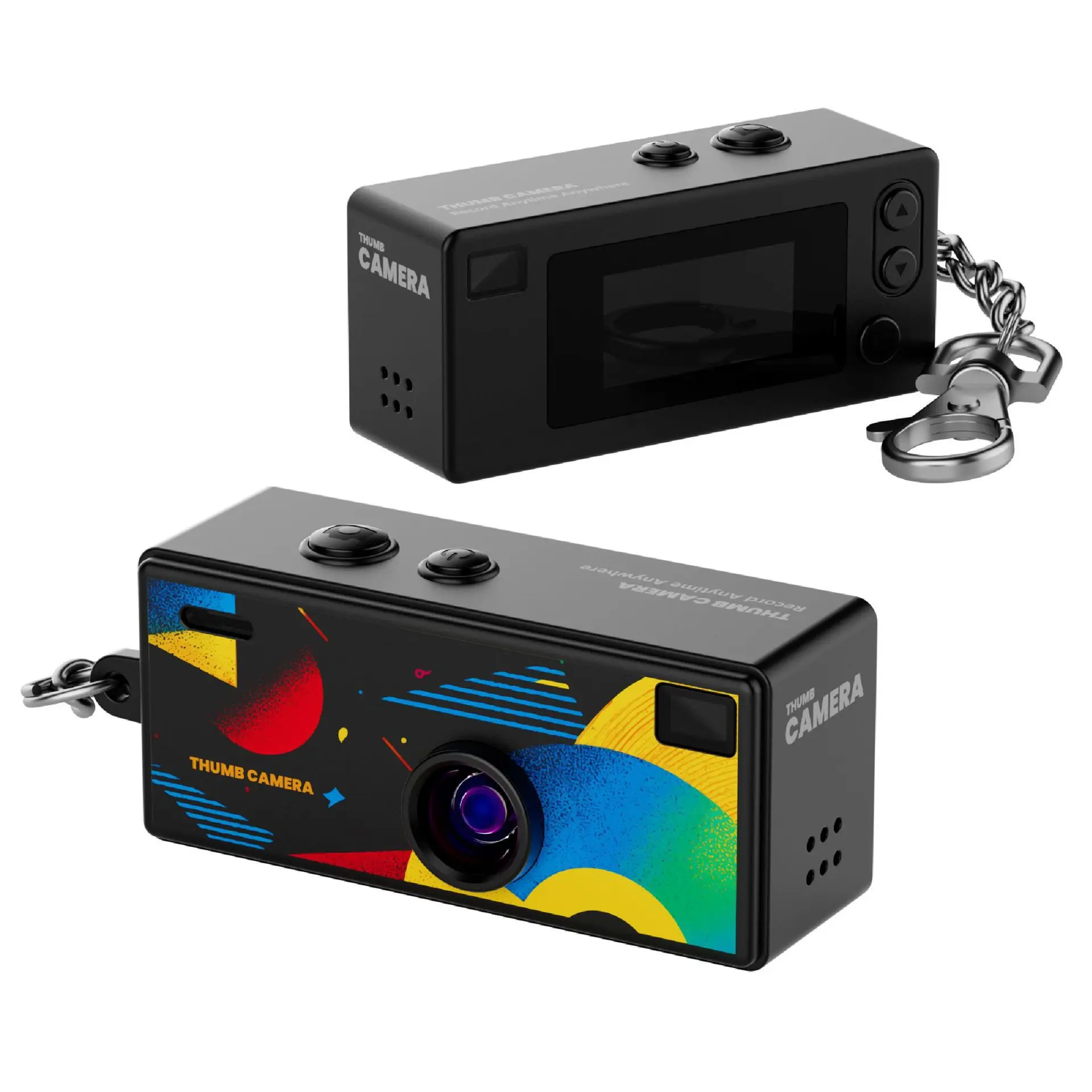 (negro - 16g) Mini Cámara Retro De 0,96 Pulgadas - 1080p - Videocámara Ultracompacta - Con Flash