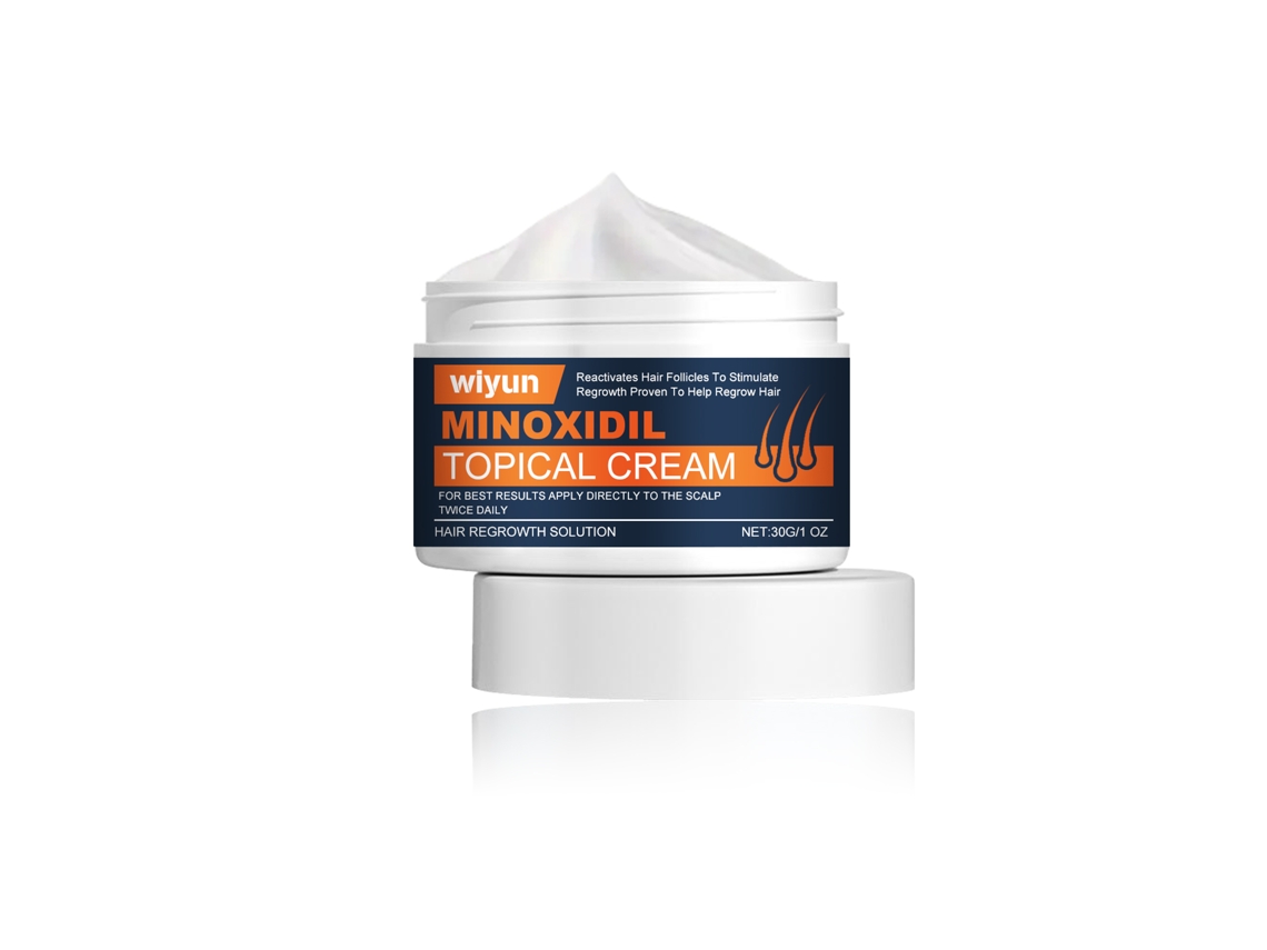 Crema para el crecimiento del cabello grueso