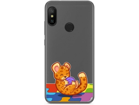 Carcasa Xiaomi Mi A2 Lite TUMUNDOSMARTPHONE Leopardo Multicolor