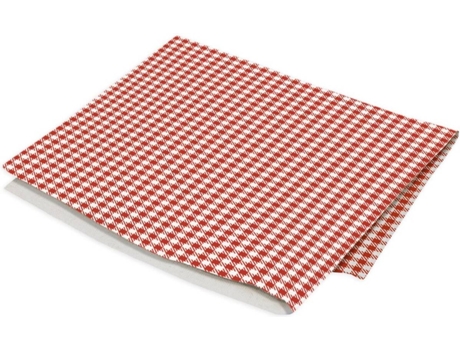 Servilletas SOKIOS Vichy (40 x 40 - Poliéster - Rojo)