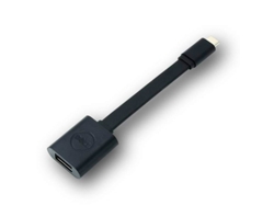 Cable DELL 470-Abne USB 0.132m USB 3.2 Gen 1 3.1 Gen 1 USB C USB a Negro