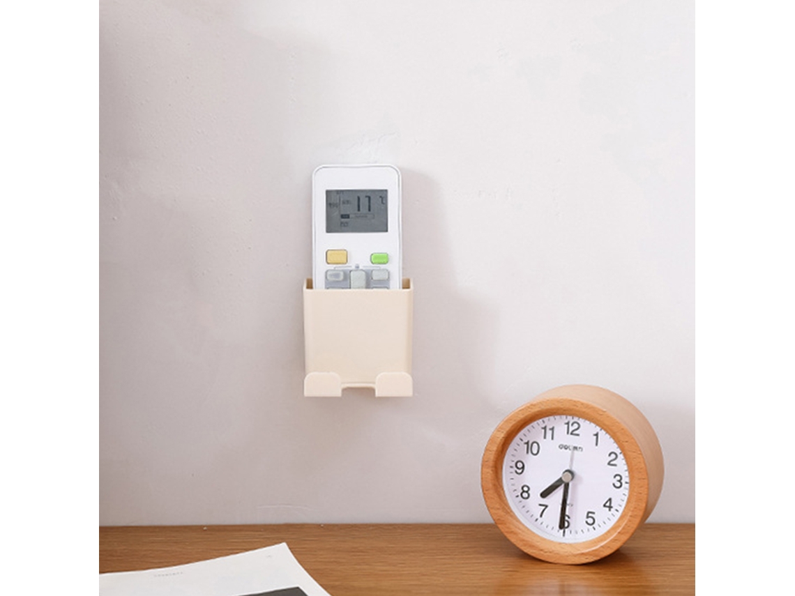 Organizador De Pared Con Adhesivo, Caja De Almacenamiento Multifuncional Para Mandos A Distancia, Hogar Y Oficina.