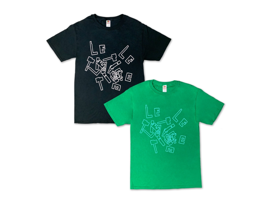 Le Tigre Broken Logo(black)t-shirt Rockinstone Size:xxxl