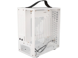 Caja Para Pc Mini Itx, Carcasa De Ordenador De Acrílico Transparente Con Asa, De Flux