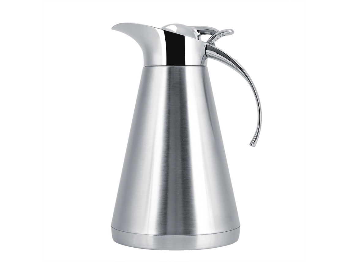 Jarra térmica de acero inoxidable para café y té con aislamiento al vacío. Colores en fotos.
