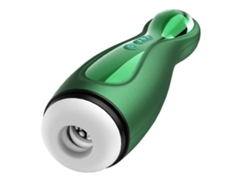 Masturbador Masculino Automático Con 3 Succiones Y 6 Vibraciones Cómodas, Juguete Sexual Para Adultos, Color Verde.