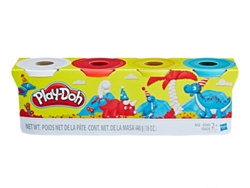 Plastilina PLAYDOH 4 Botes de helado de pasta de modelar (Edad mínima: 2 años)