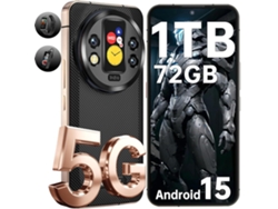 Smartphone Resistente 5g Oukitel Wp200 Pro 72 Gb 1 Tb 6.7" Fhd+ 120hz 8800 Mah 108mp + 32mp Nfc Otg Negro