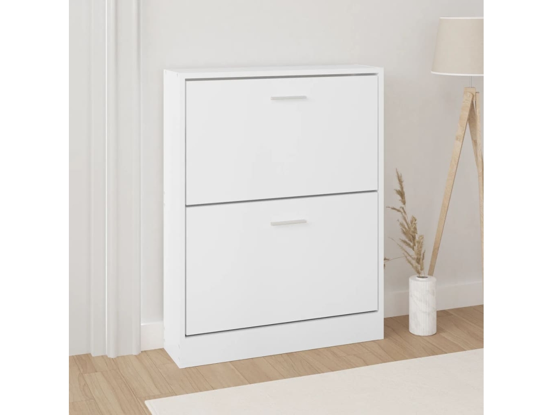 Zapatero 59x17x81 cm blanco derivados de madera DKD HOME DECOR