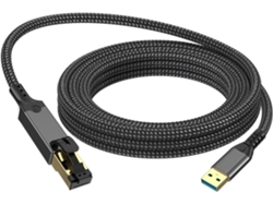 Adaptador Usb 3.0 A Rj45 Gigabit Ethernet Para Conexión De Portátiles