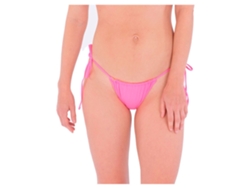 Cueca Biquíni Solid Revo Cheeky Tie Side Rosa Xs Mulherhurley