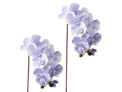 Orquídea Artificial De 10 Cabezas, Phalaenopsis, Flor Artificial, Flores Artificiales Para El Hogar, Centros De Mesa, Fotografía De Bodas.