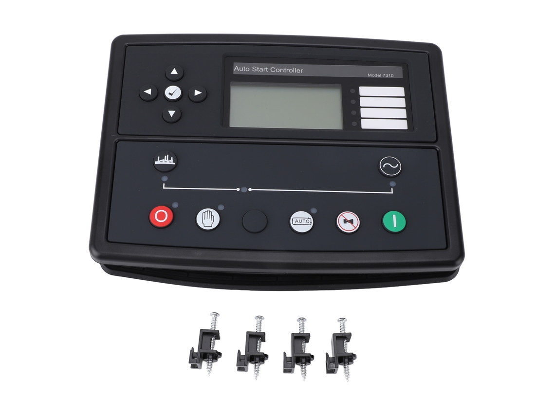 Controlador de generador Derv, módulo de control de grupo electrógeno con arranque automático de 8 V a 35 V para Dse7310