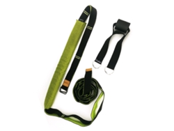 Omni-correa De Yoga Para Estirar Entrenador De Flexión Espalda Asistente Pierna Cintura Verde Gimnasia Baile