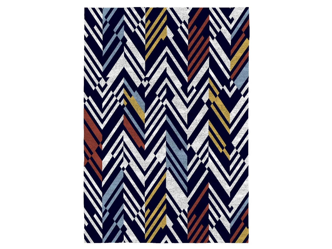 Alfombra Decorativa NAF NAF Bastian Multicolor (80x150cm)