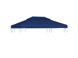 Toldo De Cenador 2 Niveles 310 G/m² 4x3 M Azul
