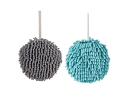 2 Toallas De Mano De Chenilla (microfibra)