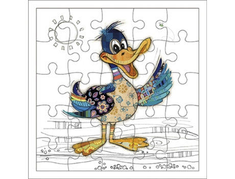 Tarjeta puzzle KIUB Kook Canard