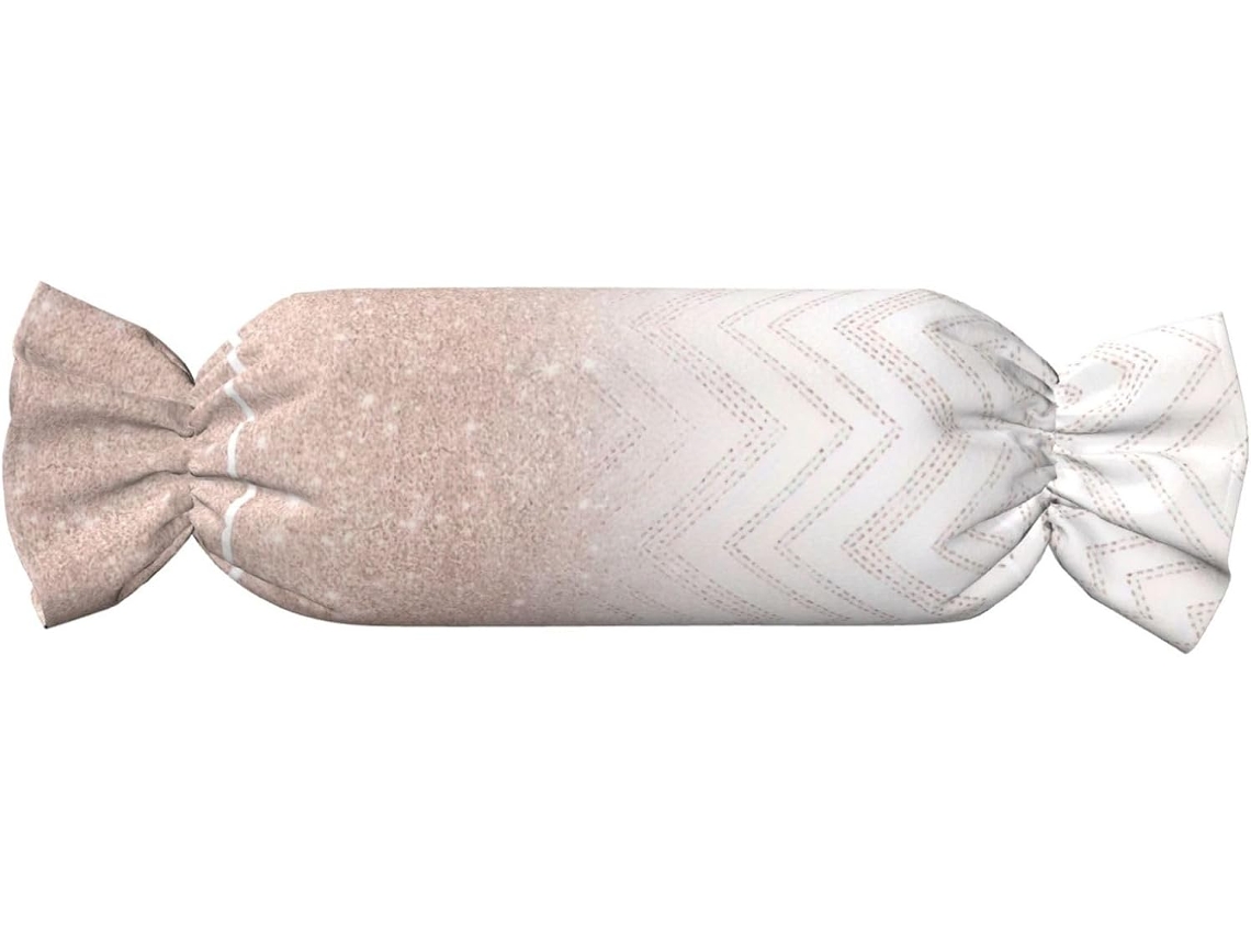 Almohada Cilíndrica Forma Caramelo Felpa Poliéster Espuma Viscoelástica Resistentes Ajustable Fácil Soporte