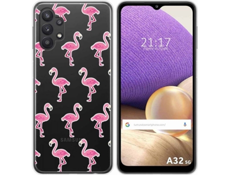 Carcasa Samsung Galaxy A32 5G TUMUNDOSMARTPHONE Flamenco Multicolor