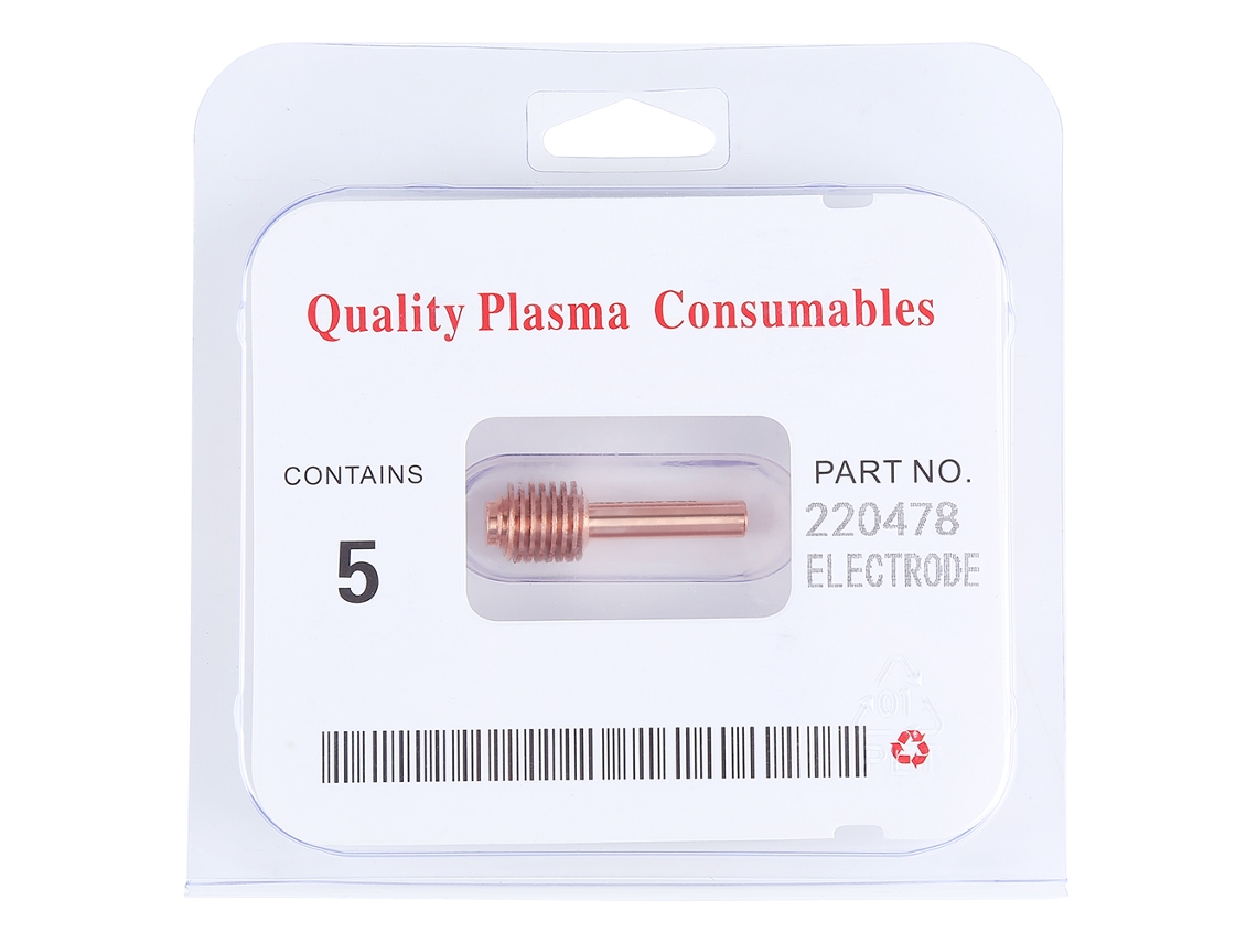 Kit De Electrodos Para Antorcha De Corte Por Plasma 220478 Consumibles 5 Piezas/juego