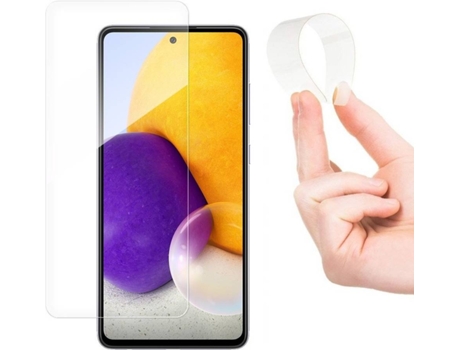 Protector Cristal Templado Samsung Galaxy A72 LMOBILE Tpu Transparente