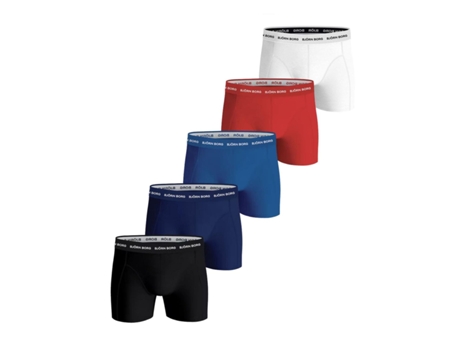 Boxers BJÖRN BORG Hombre (XL - Multicolor - Pack 5)
