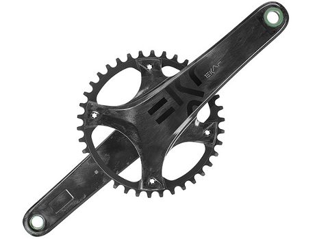 Juego De Biela CAMPAGNOLO Ekar Ultra Torque Tech 44D .Caz (1x13 cm - Negro)