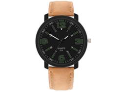 Reloj De Pulsera Unisex Con Correa De Malla Con Estampado Animal Y Esfera Redonda Negra.
