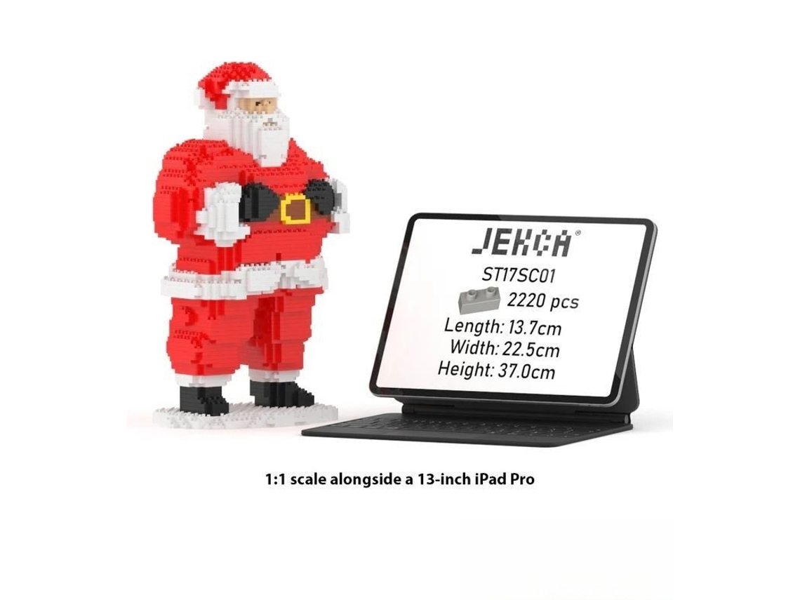 Jekca Bricks Santa Claus 01 St17sc01