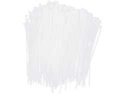 Lote De 1000 Bridas De Nailon Flexibles De Alta Resistencia Para Sujeción De Cables.
