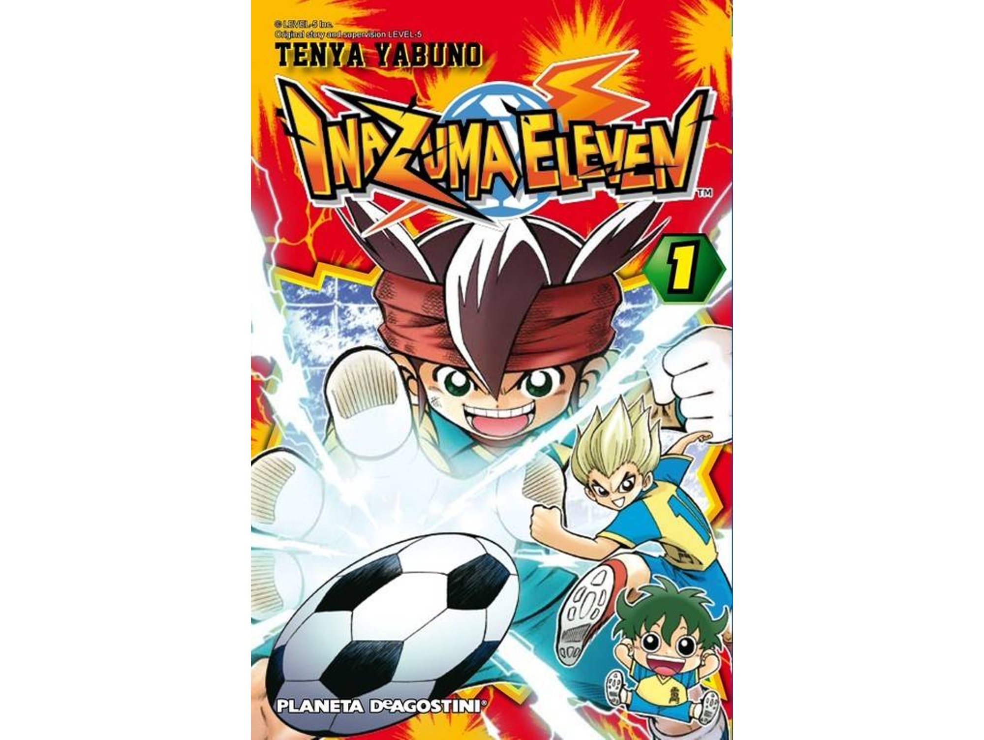 Libro Inazuma Eleven nº 01/10 de Tenya Yabuno (Español)