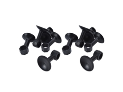 Soporte de goma Primerox para tapa de lavadoras de carga frontal, accesorio.