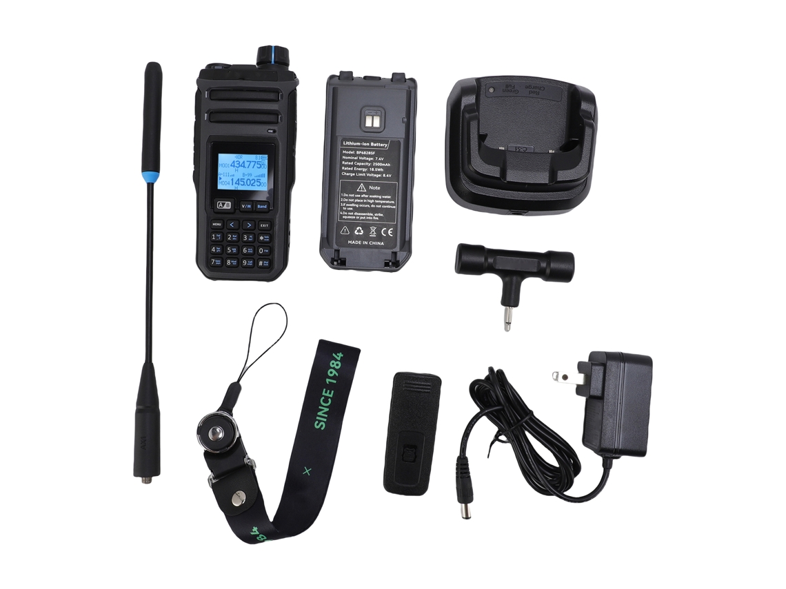 Radio De Intercomunicación De Dos Bandas De Largo Alcance Con Alerta Meteorológica Noaa Walkie-talkie, Enchufe Estadounidense
