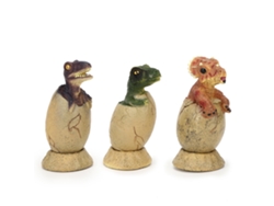 3 Modelos De Huevos De Dinosaurio Con Base, Un Lindo Juguete Educativo Para Niños.