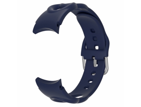 Correa de Silicona liberación rápida 20mm para Samsung Galaxy Watch4 40mm/44mm/Watch4 Classic 42mm/46mm - azul medianoche