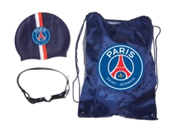 Pool Bonnet - Paris Saint Germain - Diseñado para los fanáticos del PSG Talla única Azul y rojo TRENDYFLAIR
