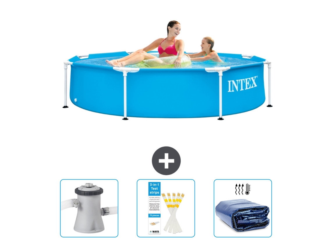 Piscina Tubular INTEX 28205NP-CB74 (1828 L - 244x51cm)