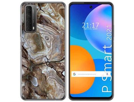 Carcasa Huawei P Smart 2021 TUMUNDOSMARTPHONE Dibujos Multicolor