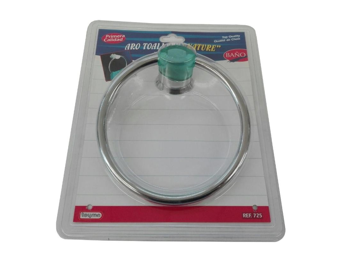 Toallero aro nature verde 725/47