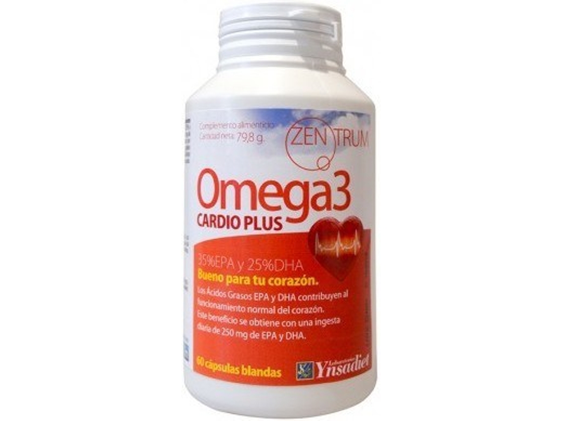 Complemento Alimentar YNSADIET Zentrum Cardio Plus Omega 3