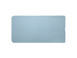Capa Protetora Portátil Para Teclado Logitech K380 Anti Poeira Couro Falso Azul Claro