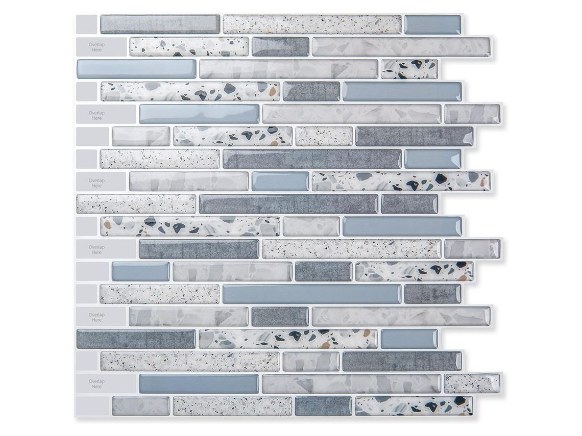 10 Azulejos Autoadhesivos Para Pared, 30x30 Cm, Azulejos Para Salpicaderos De Cocina, Impermeables Y Autoadhesivos.